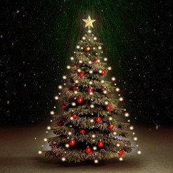 Guirlande lumineuse d'arbre de Noël avec 210 LED 210 cm 537049537049