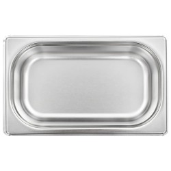 Récipients Gastronorm 8 pcs GN 1/4 65 mm Acier inoxydable 537051537051