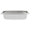 Récipients Gastronorm 8 pcs GN 1/4 65 mm Acier inoxydable 537051537051