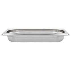 Récipients Gastronorm 12 pcs GN 1/4 40 mm Acier inoxydable 537052537052