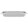 Récipients Gastronorm 12 pcs GN 1/4 40 mm Acier inoxydable 537052537052