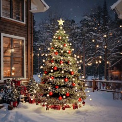 Guirlande lumineuse d'arbre de Noël avec 180 LED 180 cm 537053537053