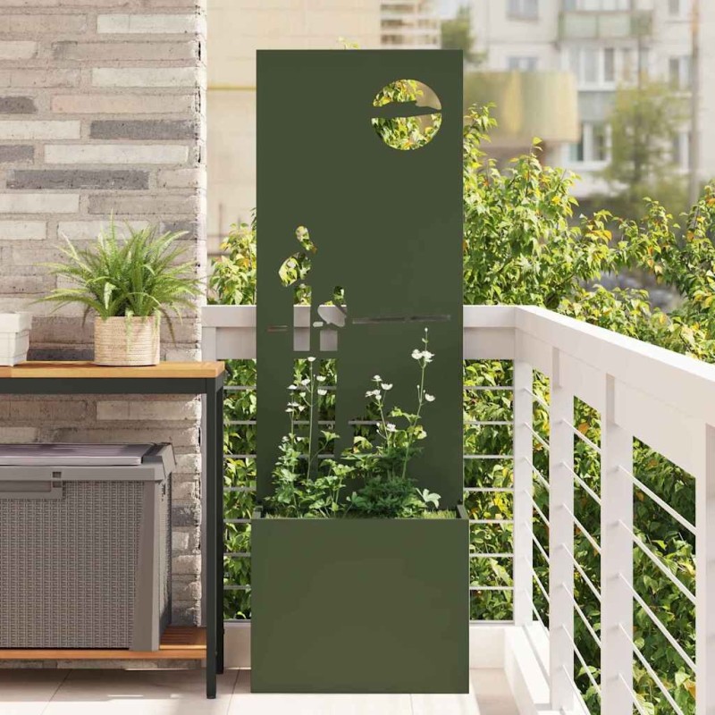 Écran de confidentialité de jardin Vert olive 50 x 150 cm 537055537055