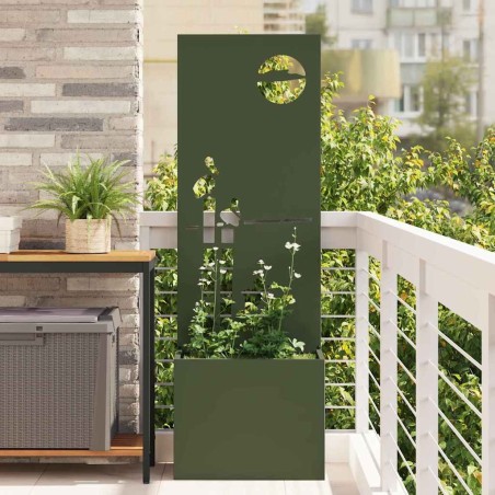 Écran de confidentialité de jardin Vert olive 50 x 150 cm 537055537055