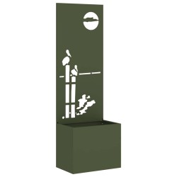 Écran de confidentialité de jardin Vert olive 50 x 150 cm 537055537055