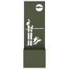 Écran de confidentialité de jardin Vert olive 50 x 150 cm 537055537055
