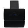Hotte murale acier inoxydable 756 m³/h 60 cm Noir 537056537056