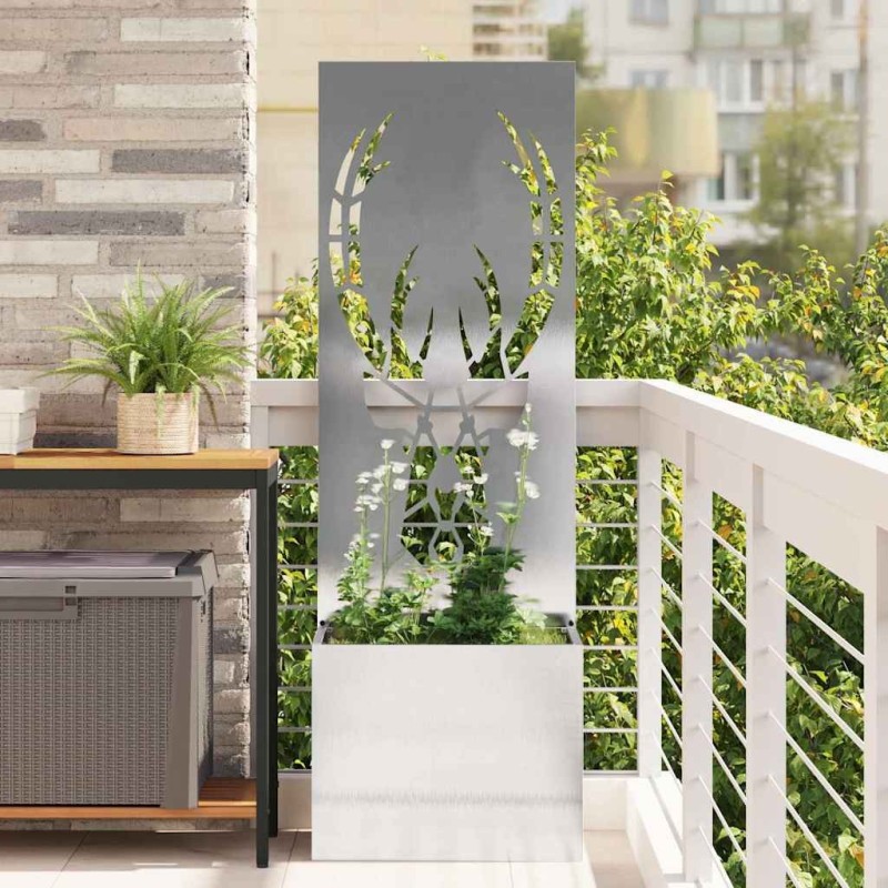 Écran de confidentialité de jardin Argent 50 x 150 cm 537057537057