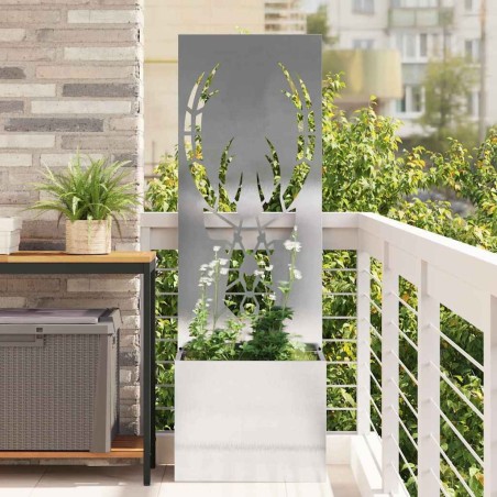 Écran de confidentialité de jardin Argent 50 x 150 cm 537057537057
