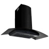 Hotte murale Acier inoxydable 756 m³/h 90 cm Noir 537060537060