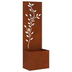 Écran de confidentialité de jardin Floral Rouillé 50 x 140 cm 537061537061