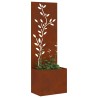 Écran de confidentialité de jardin Floral Rouillé 50 x 140 cm 537061537061