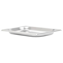Récipients Gastronorm 12 pcs GN 1/4 20 mm Acier inoxydable 537065537065