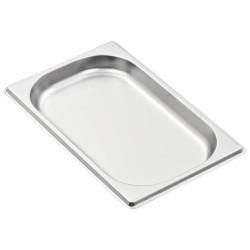 Récipients Gastronorm 12 pcs GN 1/4 20 mm Acier inoxydable 537065537065