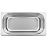 Récipients Gastronorm 4 pcs GN 1/3 150 mm Acier inoxydable 537068537068