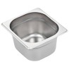 Récipients Gastronorm 12 pcs GN 1/6 100 mm Acier inoxydable  537070537070