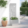Écran de confidentialité de jardin Fretwork Argent 50 x 150 cm 537073537073