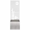 Écran de confidentialité de jardin Fretwork Argent 50 x 150 cm 537073537073