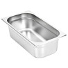 Récipients Gastronorm 8 pcs GN 1/3 100 mm Acier inoxydable 537080537080
