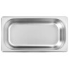 Récipients Gastronorm 8 pcs GN 1/3 100 mm Acier inoxydable 537080537080