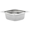 Récipients Gastronorm 12 pcs GN 1/6 65 mm Acier inoxydable  537084537084