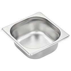 Récipients Gastronorm 12 pcs GN 1/6 65 mm Acier inoxydable  537084537084