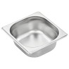 Récipients Gastronorm 12 pcs GN 1/6 65 mm Acier inoxydable  537084537084