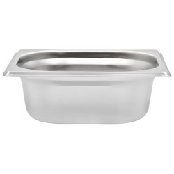 Récipients Gastronorm 12 pcs GN 1/6 65 mm Acier inoxydable  537084537084