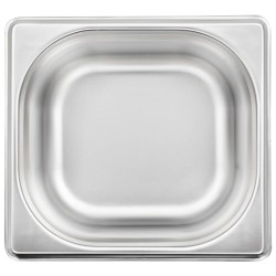 Récipients Gastronorm 12 pcs GN 1/6 65 mm Acier inoxydable  537084537084