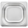 Récipients Gastronorm 12 pcs GN 1/6 65 mm Acier inoxydable  537084537084