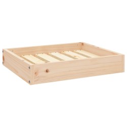 Lit pour chien 51,5x44x9 cm Bois de pin solide 537086537086