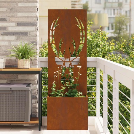 Écran de confidentialité de jardin Rouillé 50 x 150 cm 537089537089