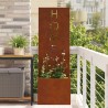Écran de confidentialité de jardin Fretwork Rouillé 50 x 150 cm 537090537090
