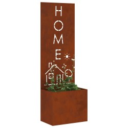 Écran de confidentialité de jardin Fretwork Rouillé 50 x 150 cm 537090537090