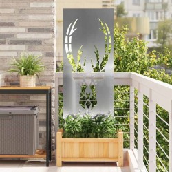 Écran de confidentialité de jardin Argenté 50 x 140 cm 537091537091