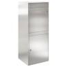 Boîte de dépôt de colis avec stockage Argenté 47,5 x 38 x 59 cm 537093537093
