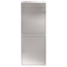 Boîte de dépôt de colis avec stockage Argenté 47,5 x 38 x 59 cm 537093537093