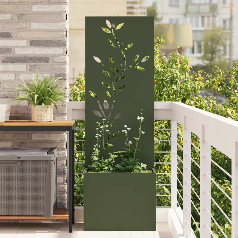 Écran de confidentialité de jardin Vert olive 50 x 150 cm 537095537095