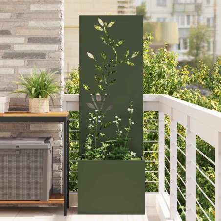 Écran de confidentialité de jardin Vert olive 50 x 150 cm 537095537095