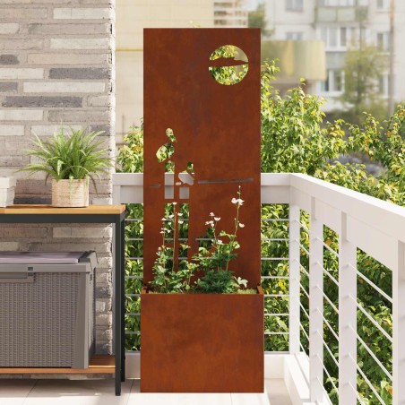 Écran de confidentialité de jardin Rouillé 50 x 32 x 150 cm 537096537096