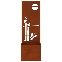 Écran de confidentialité de jardin Rouillé 50 x 32 x 150 cm 537096537096