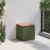 Banc de jardin Vert olive 40 x 40 x 43 cm Acier 537097537097