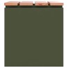 Banc de jardin Vert olive 40 x 40 x 43 cm Acier 537097537097