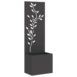Écran de confidentialité de jardin Floral Noir 50 x 32 x 150 cm 537099537099