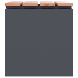 Banc de jardin Anthracite 40 x 40 x 43 cm Acier 537100537100