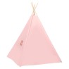 Tente tipi d'enfants avec sac Peau de pêche Rose 120x120x150 cm 537102537102