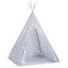 Tente tipi pour enfants avec sac Polyester Gris 115x115x160 cm 537110537110