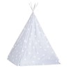 Tente tipi pour enfants avec sac Polyester Gris 115x115x160 cm 537110537110