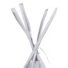 Tente tipi pour enfants avec sac Polyester Gris 115x115x160 cm 537110537110