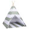 Tente pour enfants Rayé Gris et blanc 120 x 120 x 150 cm 537111537111